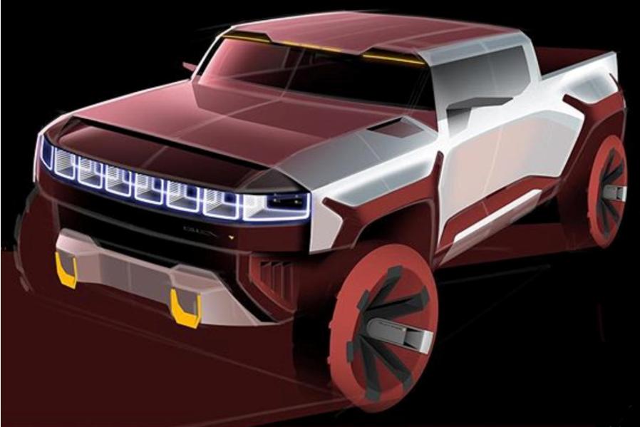 GM Reveals Early Sketches Of Reborn GMC Hummer