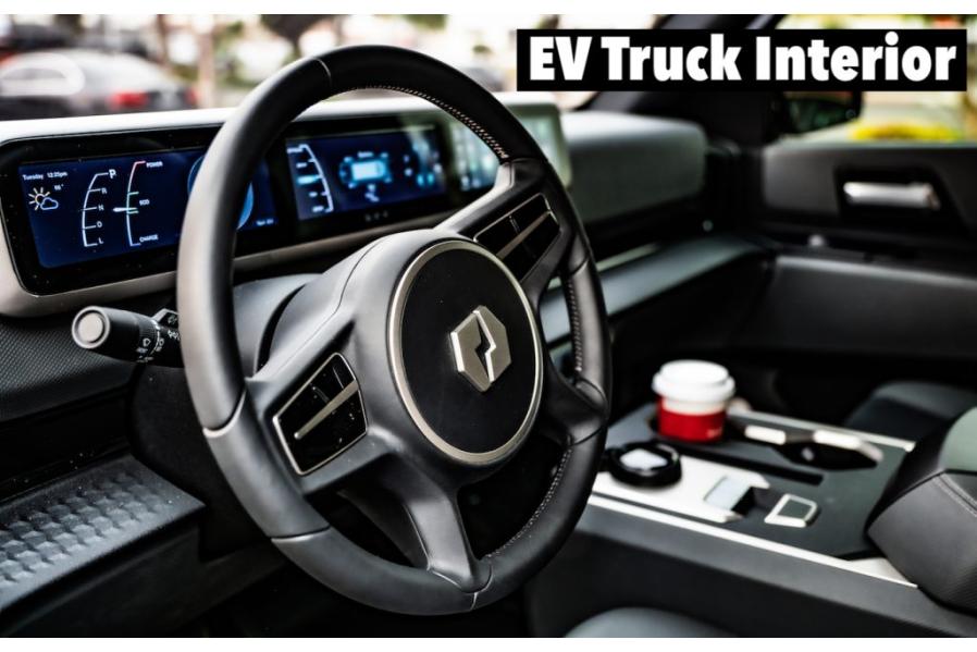 Lordstown Endurance EV Work Truck Shows Off Its Interior