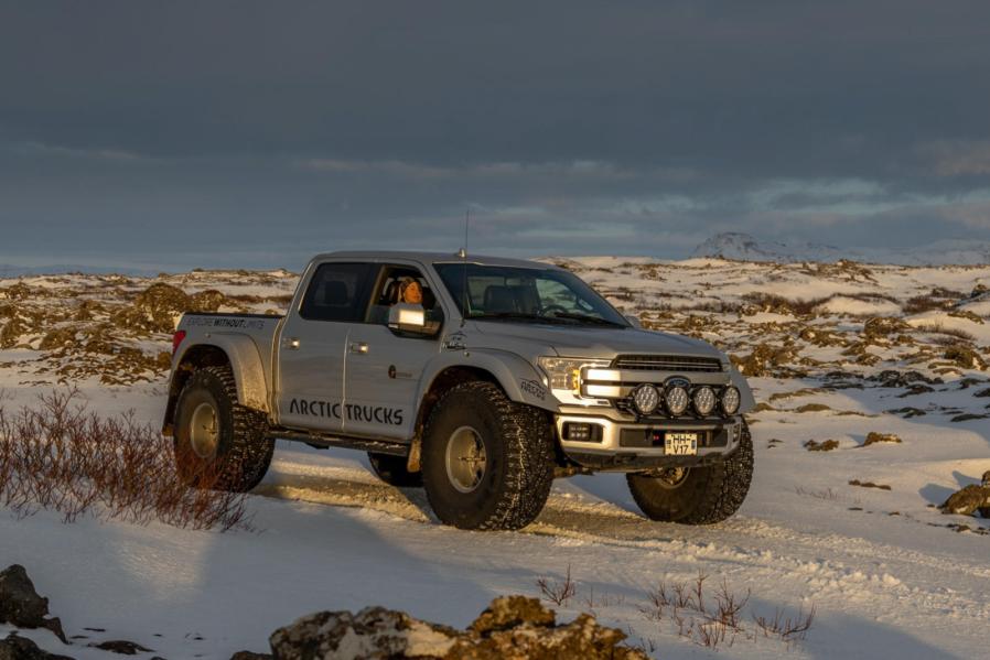 Ford F-150 AT44 With 44-Inch Tires Is The Ultimate Snow Truck