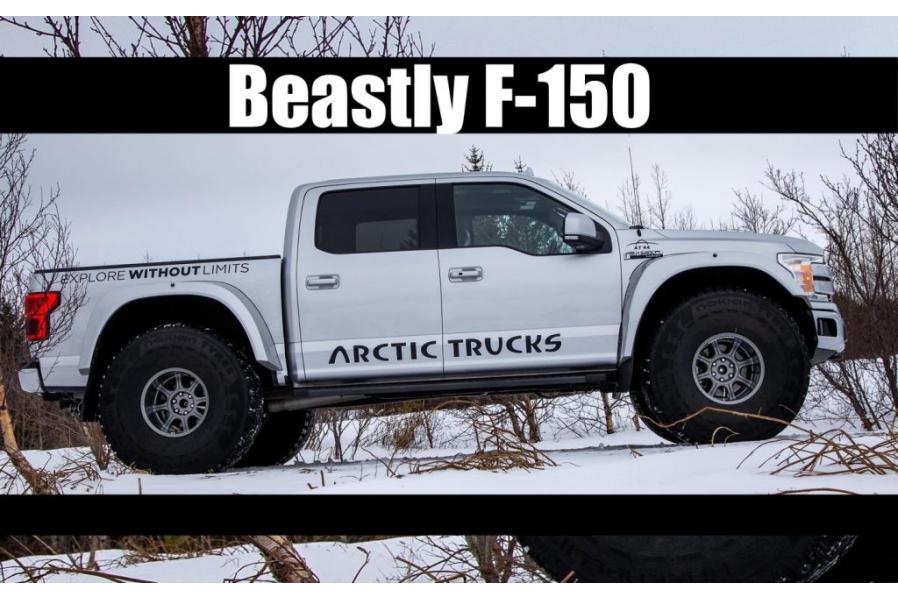 Raptor Who? This New Ford F-150 4×4 Goes Anywhere on 44s! Here is the Latest from Arctic Trucks