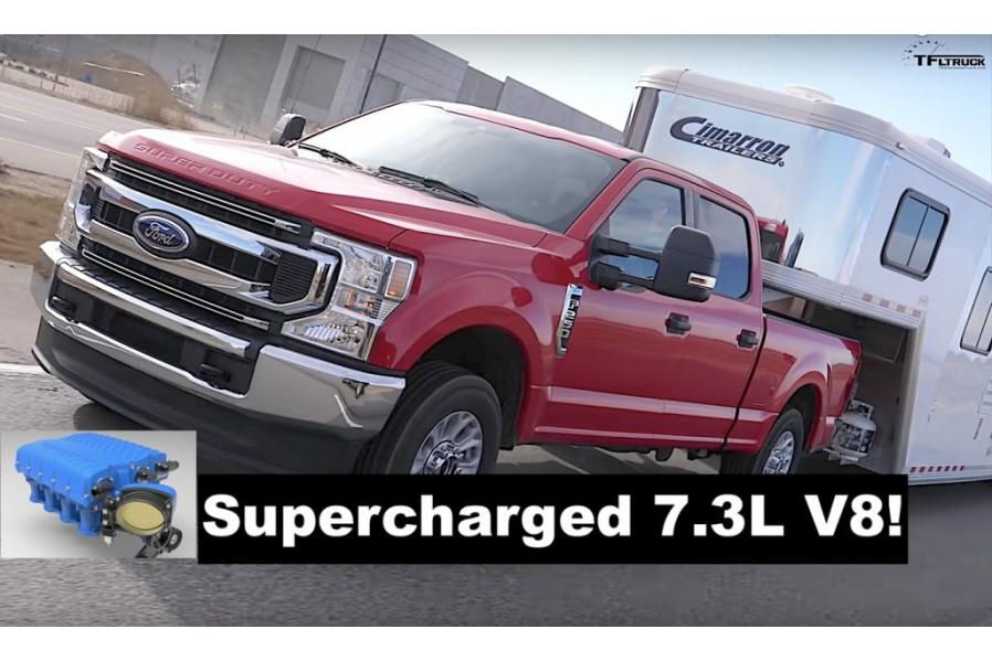 Could the 2020 Ford F-250 7.3L Godzilla V8 Make 700 HP with a Supercharger? Whipple Says Yes!