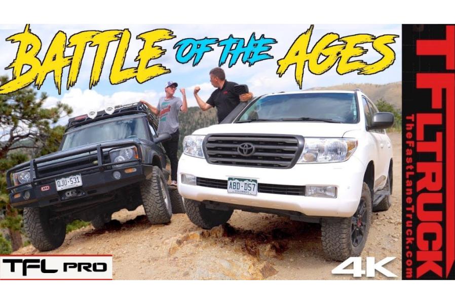 Toyota Land Cruiser vs Land Rover: We Take Two Off-Road Icons Up A Mountain To See Which Is Best : (Video)