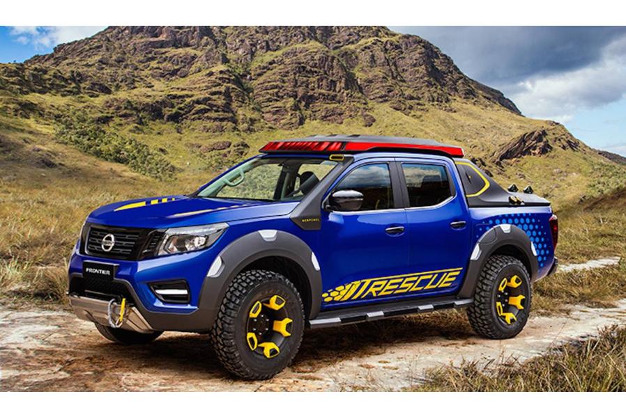 Rescue-Ready Nissan Frontier Sentinel Concept Features Advanced Emergency Response Tech