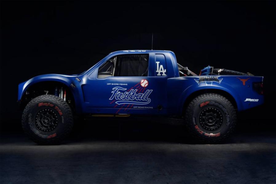 Big League Build: L.A. Dodgers Owner Unveils “Fastball” Trophy Truck