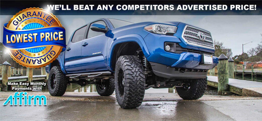 We'll beat any competitors advertised price!