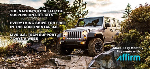 The nation's #1 seller of suspension lift kits
